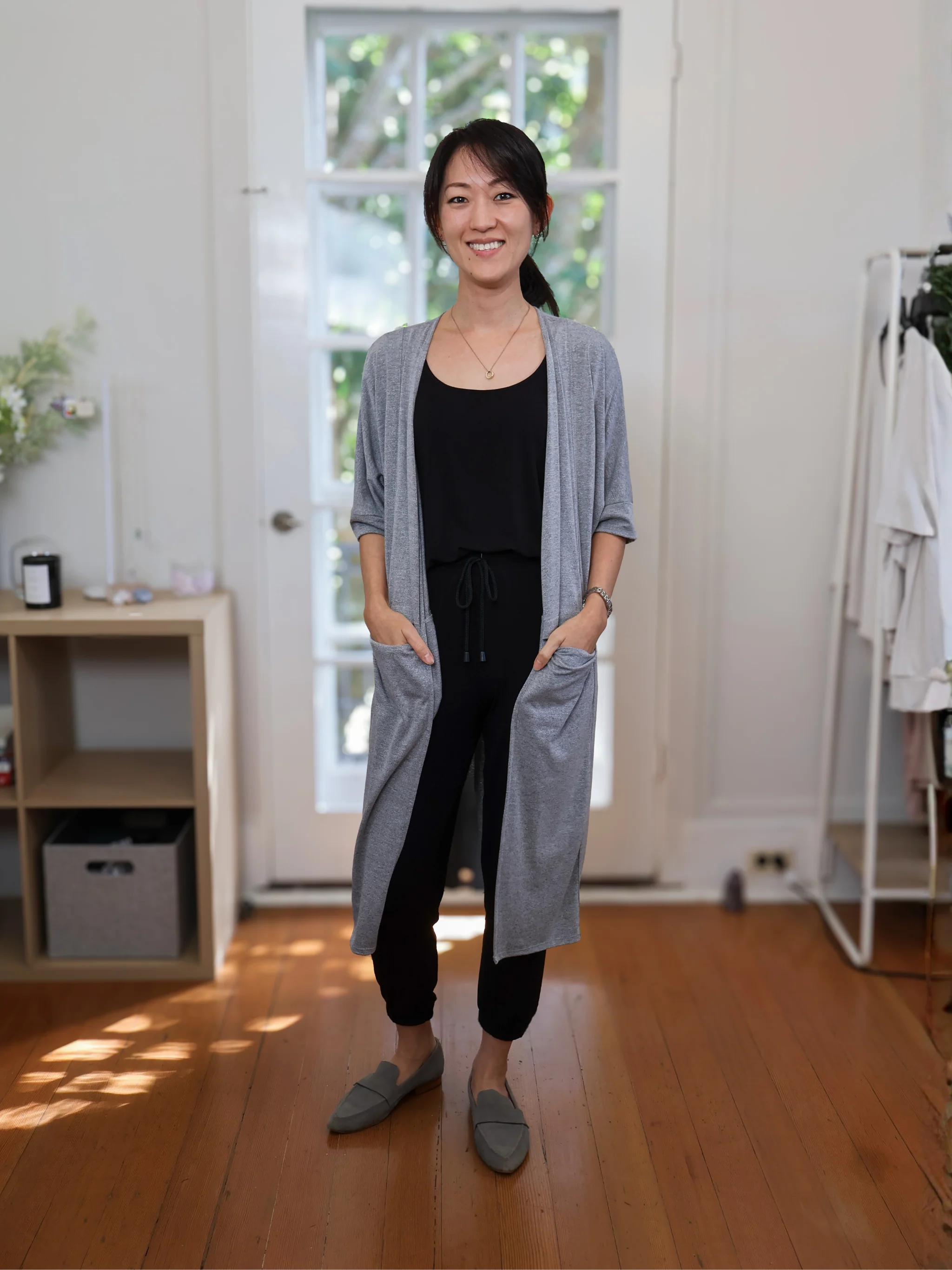 Aidan Top - Black Rayon Jersey - Image 4
