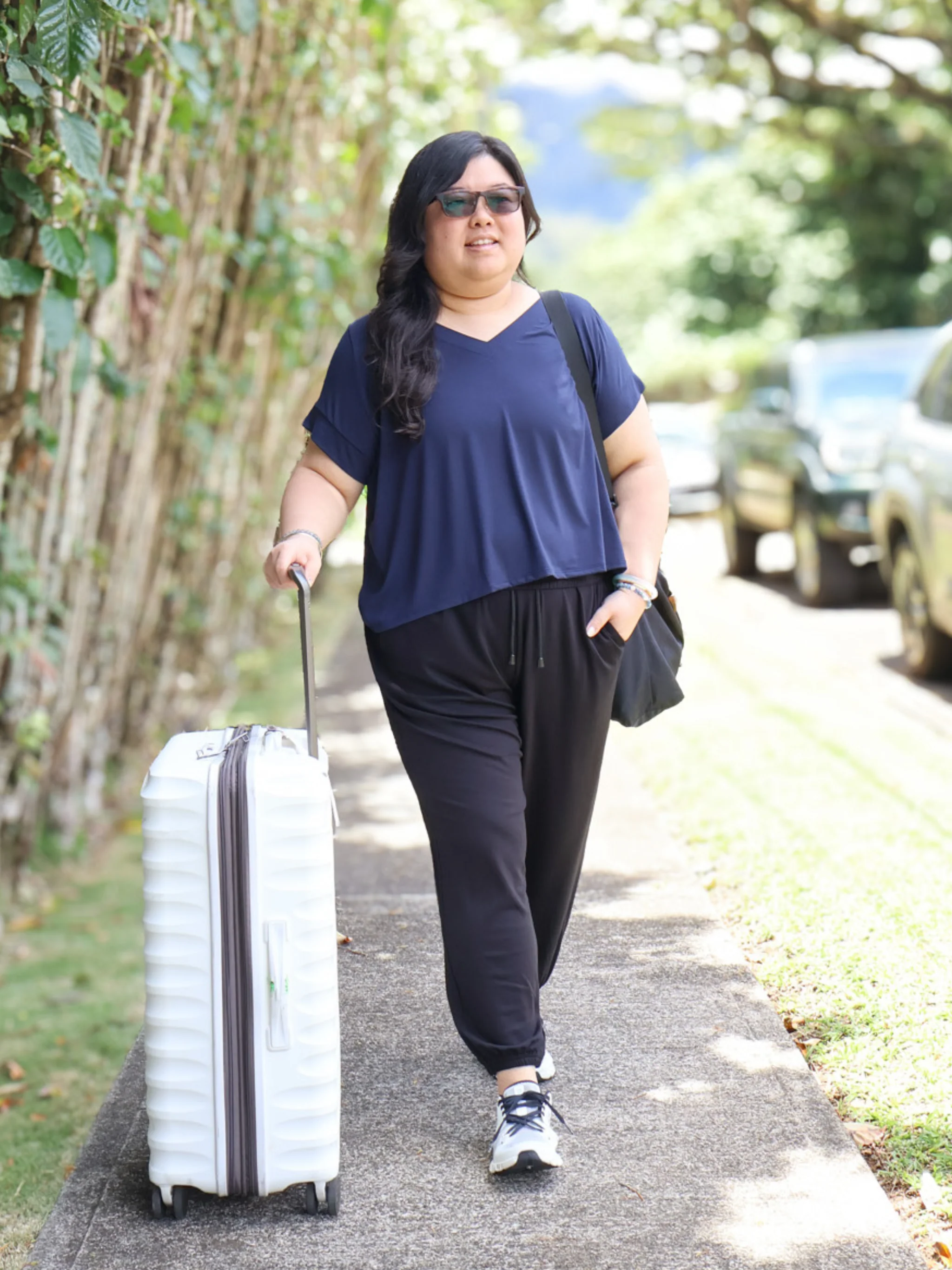 Ava Top - Midnight Rayon Jersey - Image 4