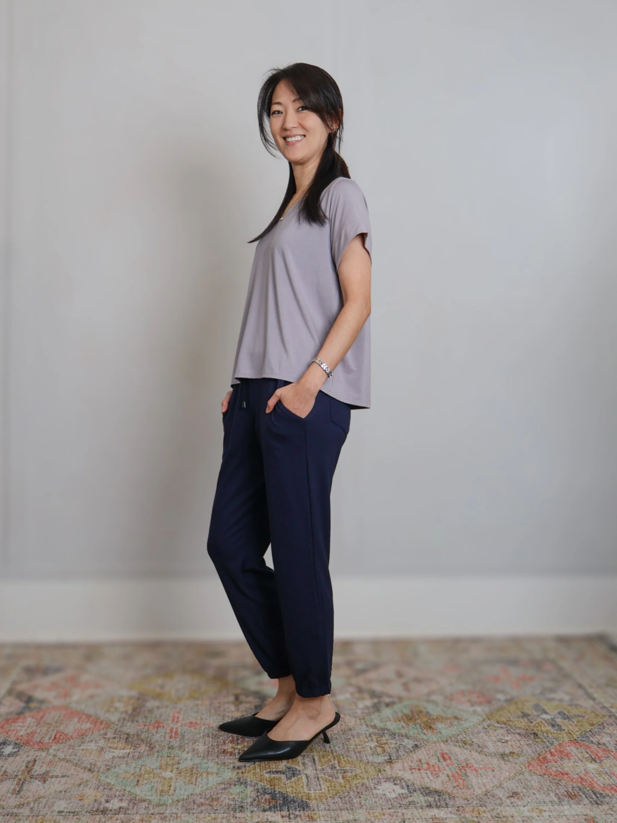 Ava Top - Purple Ash - Image 4
