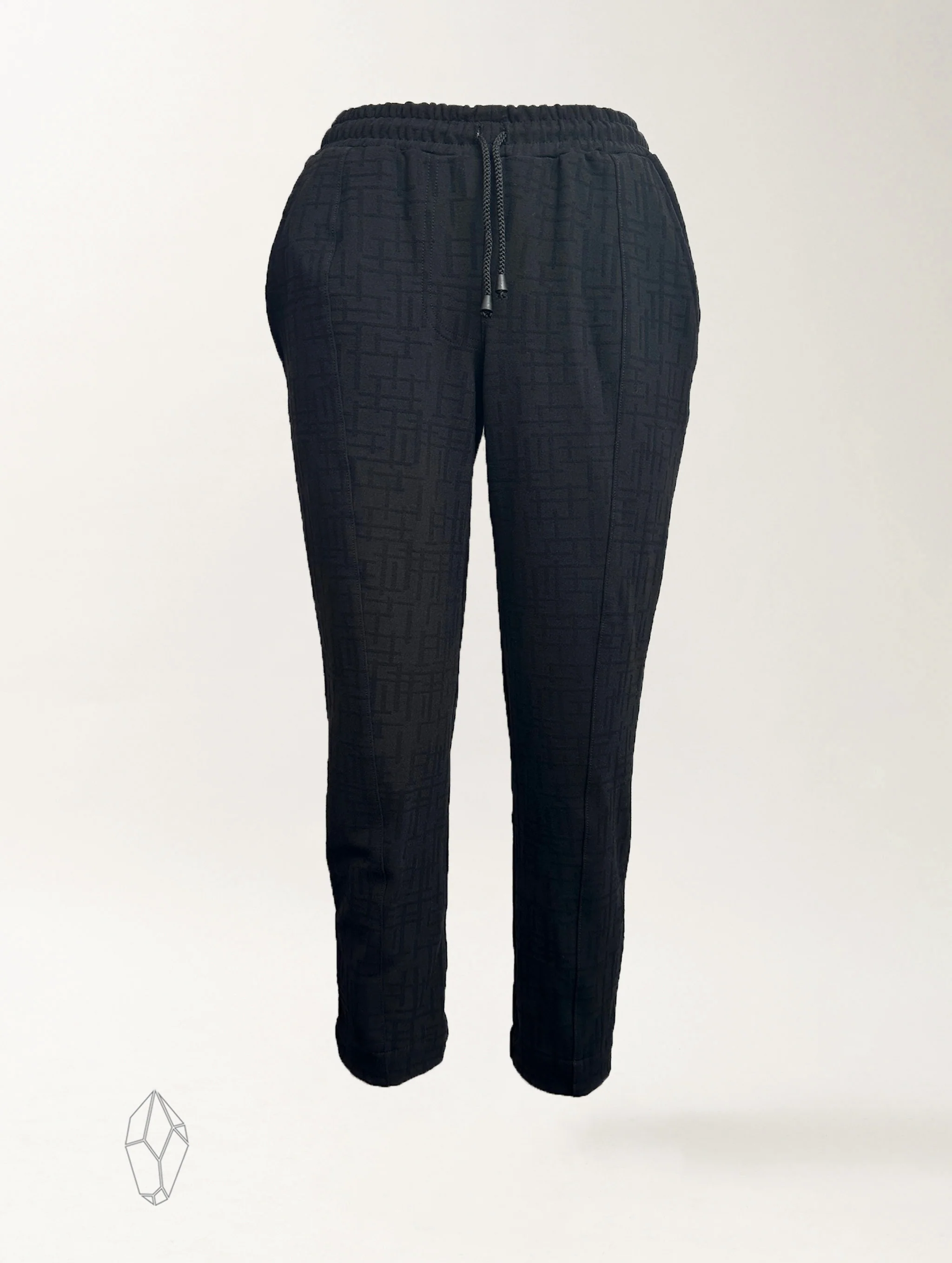 Brooklyn Pant - Black Maze Ponte - Image 4