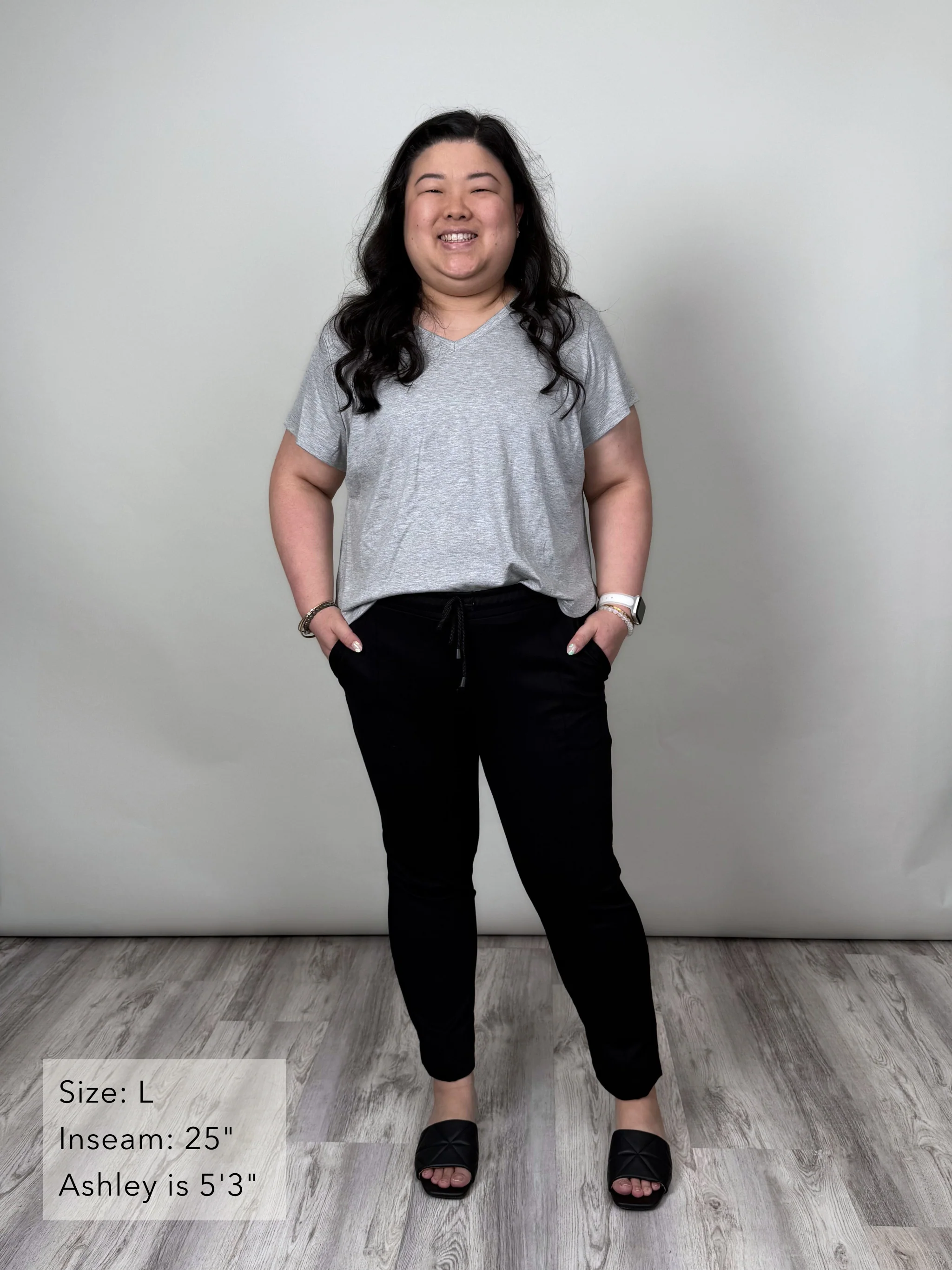 Brooklyn Pant - Black Twill Ponte - Image 6