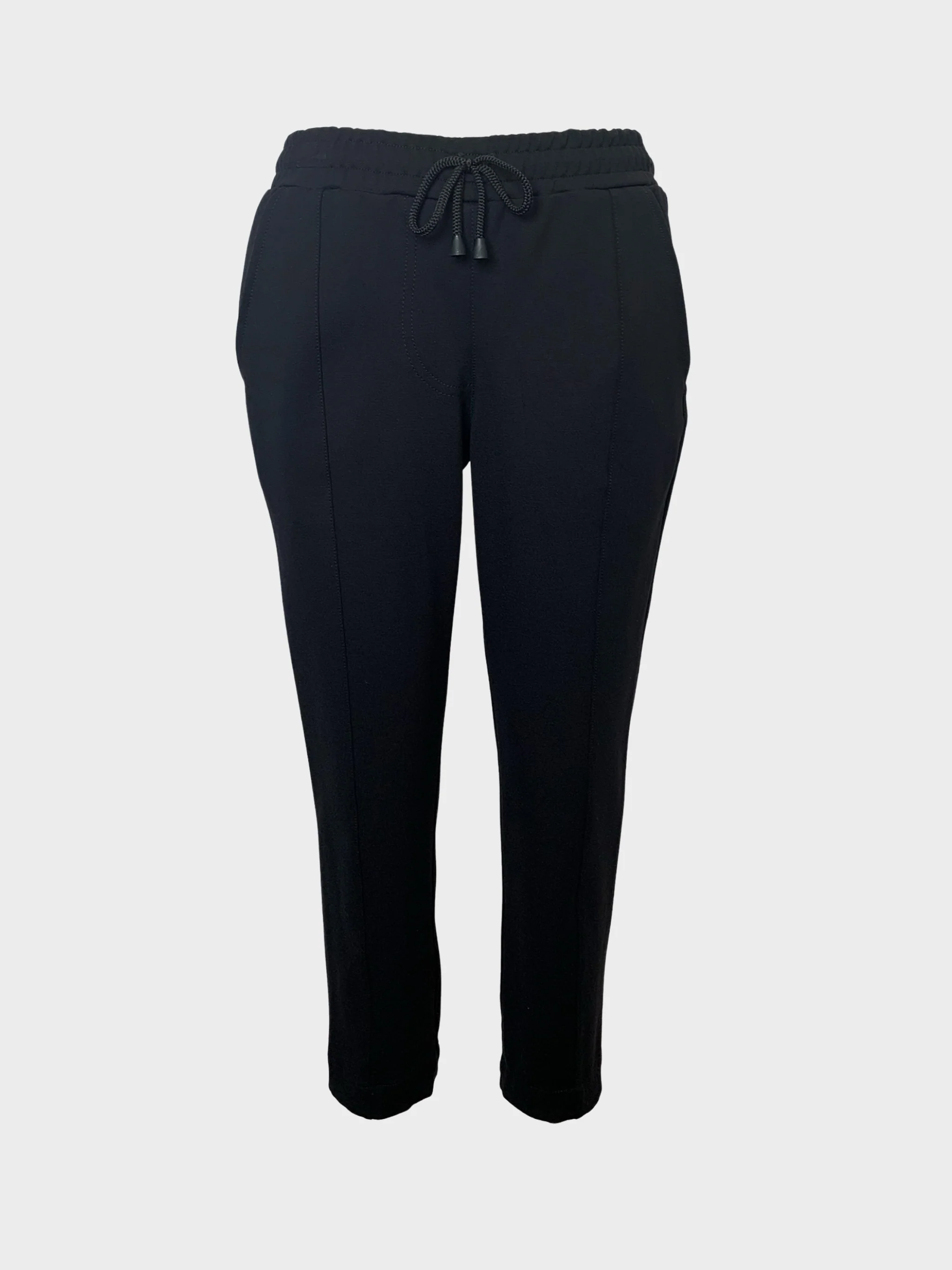 Brooklyn Pant - Black Twill Ponte - Image 8