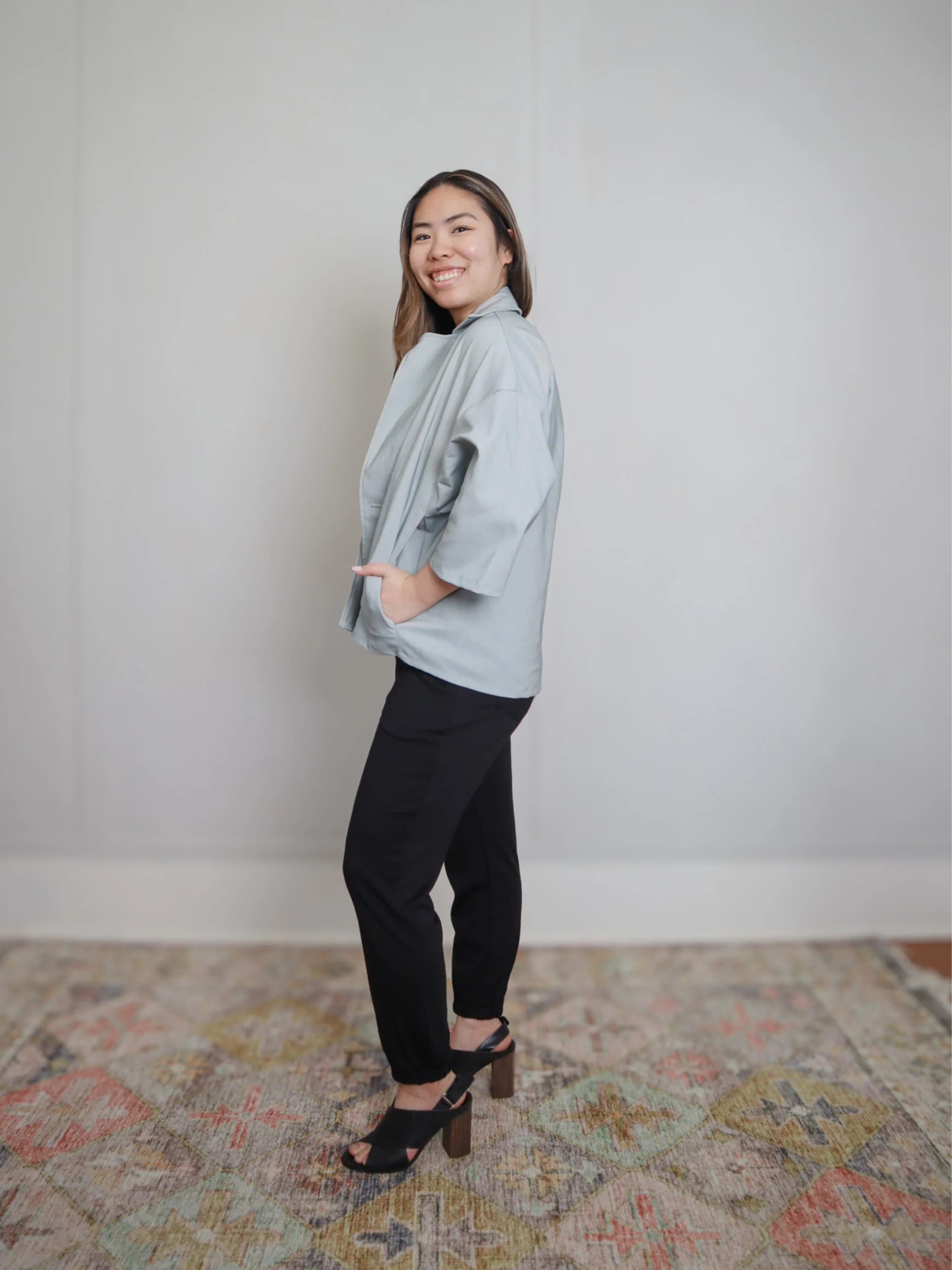 Bryce Jacket - Light Grey Denim - Image 3