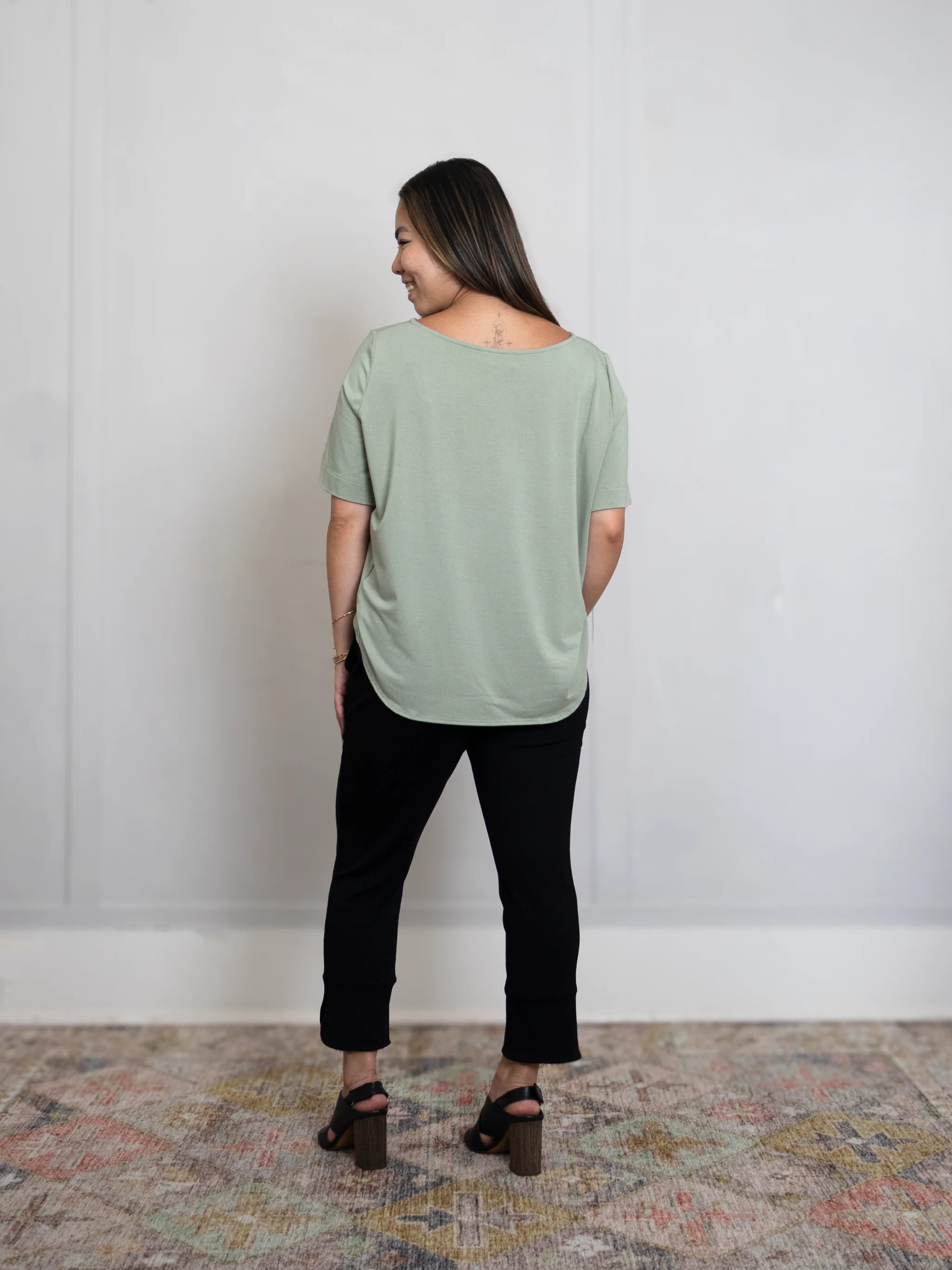 Callie Top - Matcha Latte - Image 4