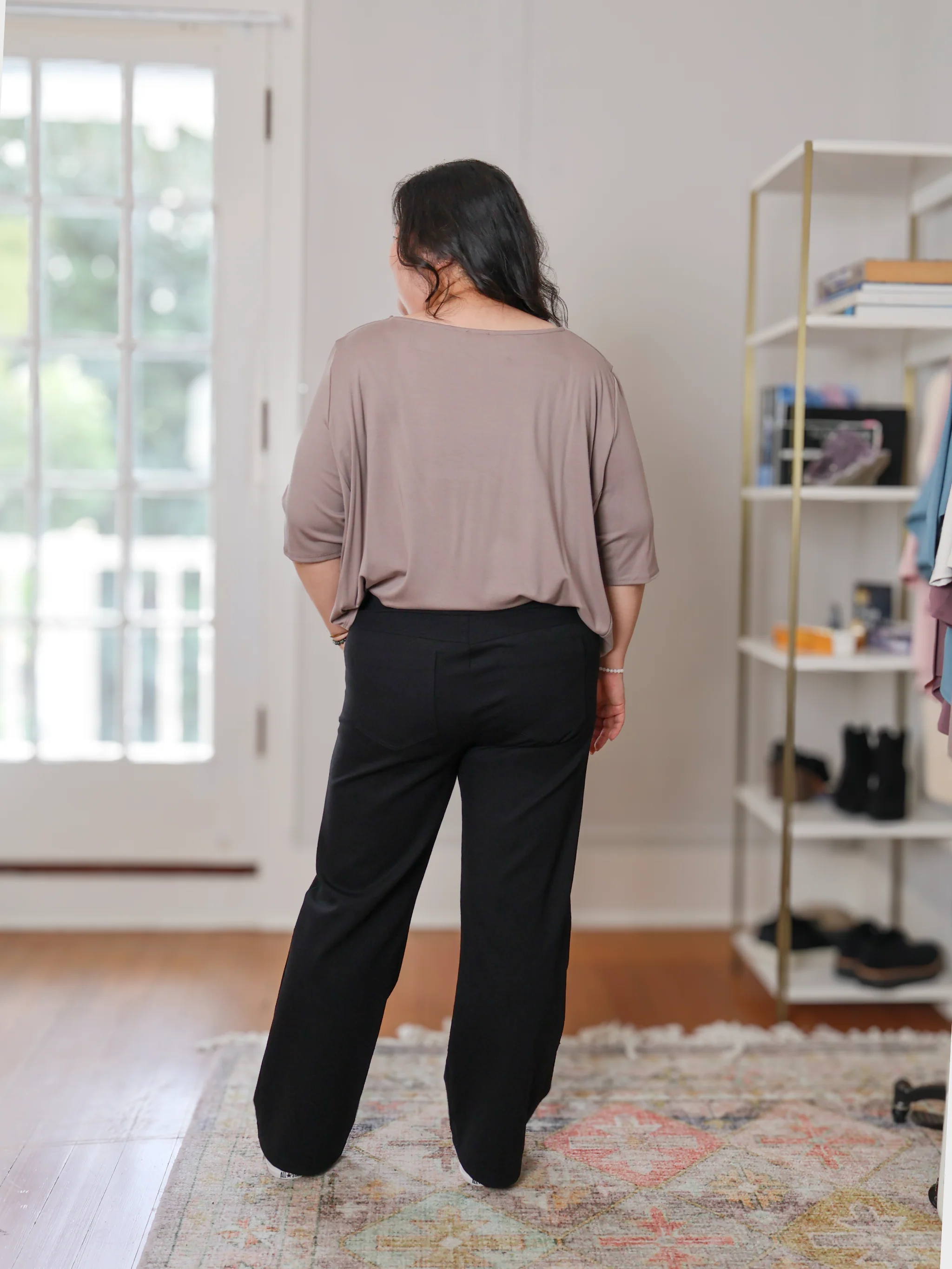 Cooke Pant - Black Double Knit - Image 4