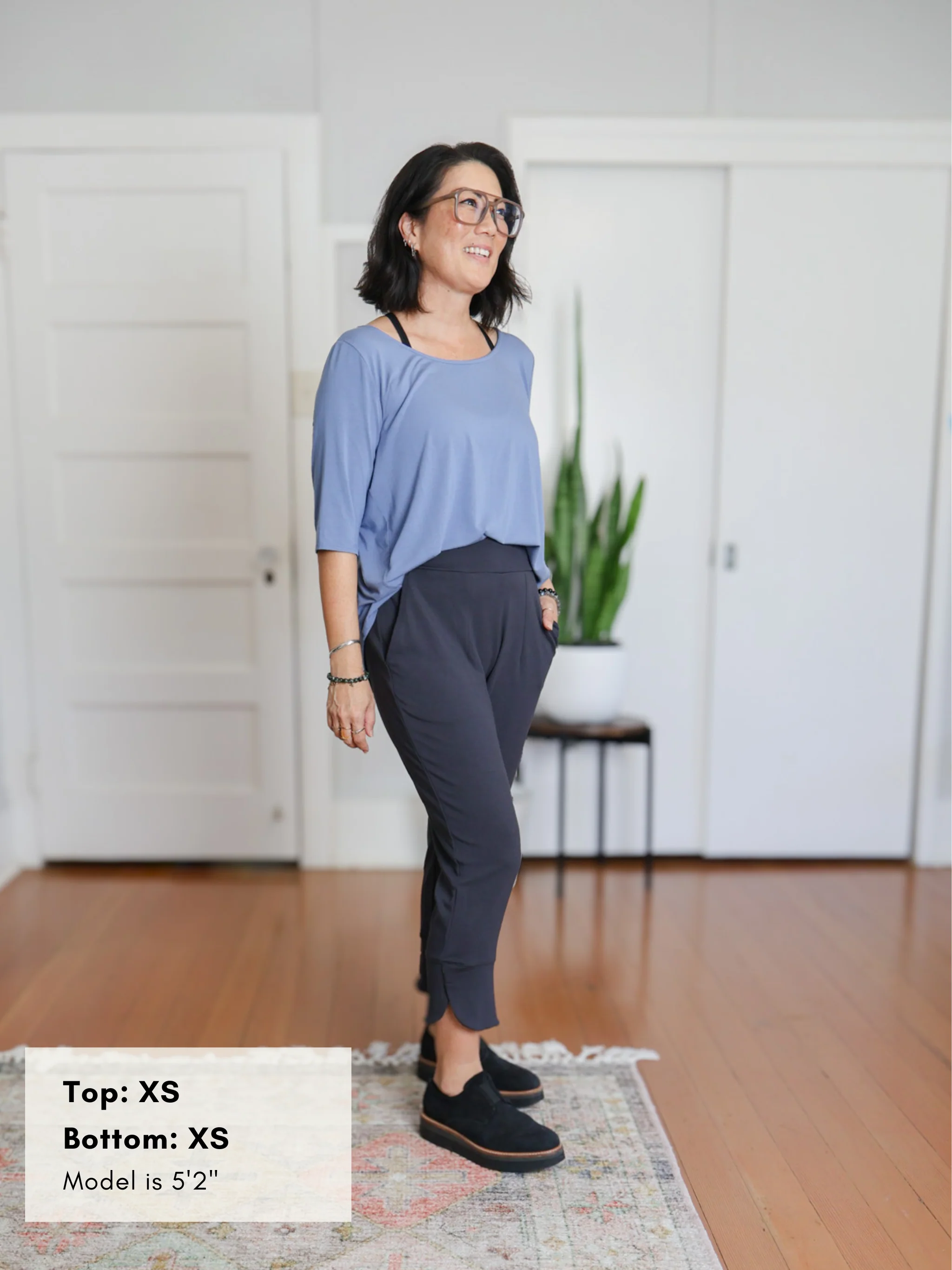 Hannah Top - Parisian Blue - Image 4