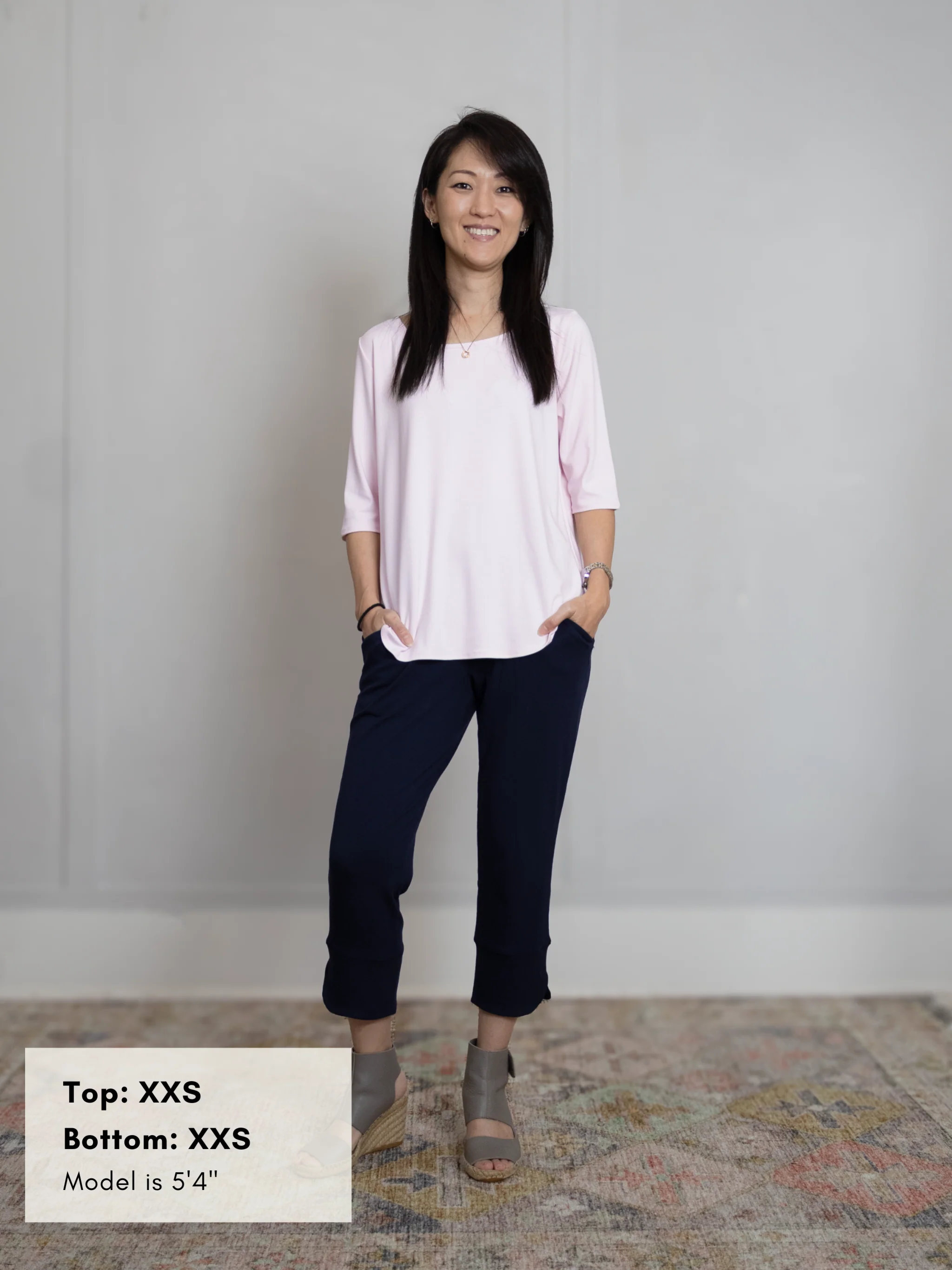Hannah Top - Petal Pink - Image 2