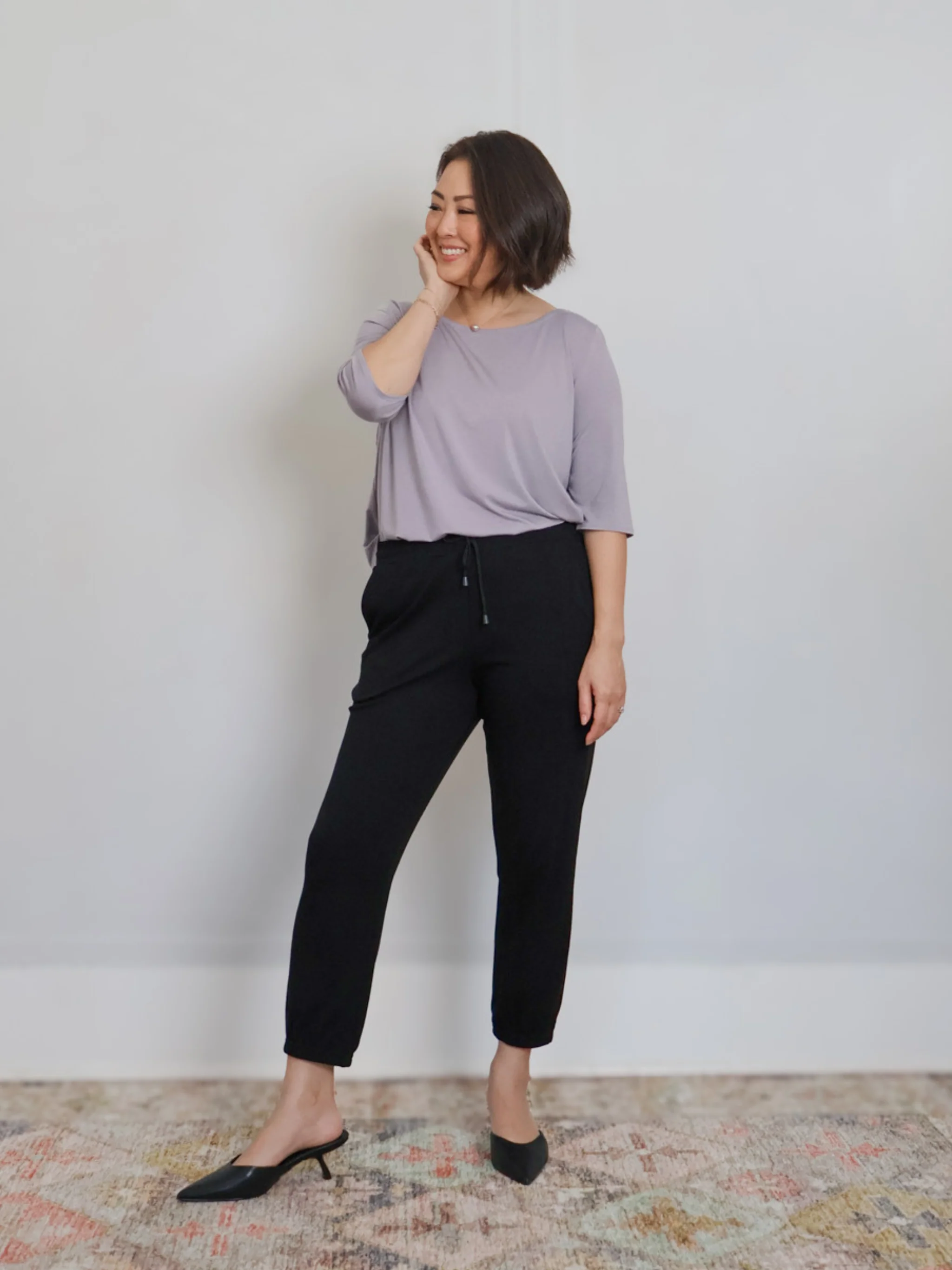 Hannah Top - Purple Ash - Image 4