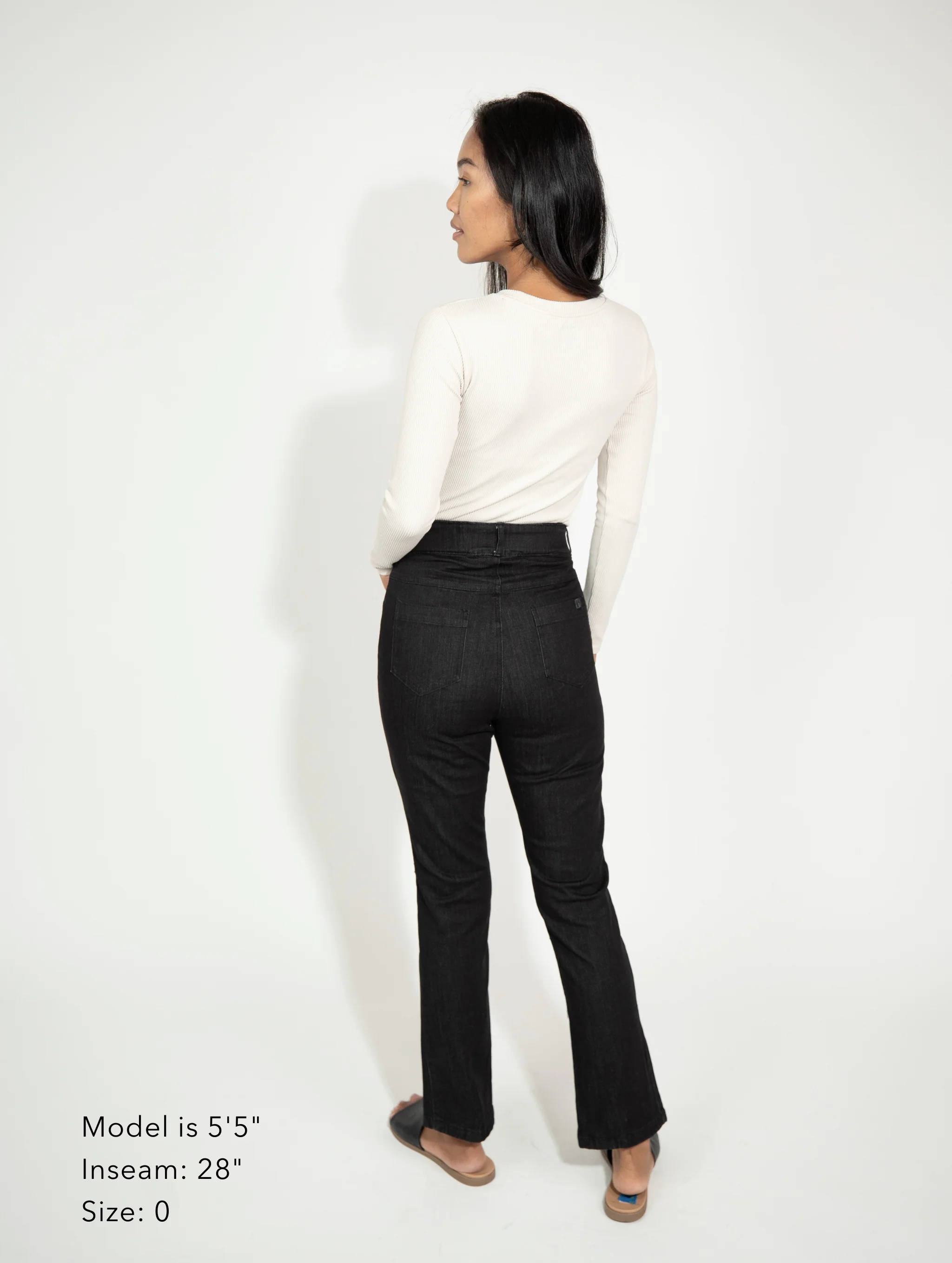 Hotel Slim Straight Jean - Black Denim - Image 3