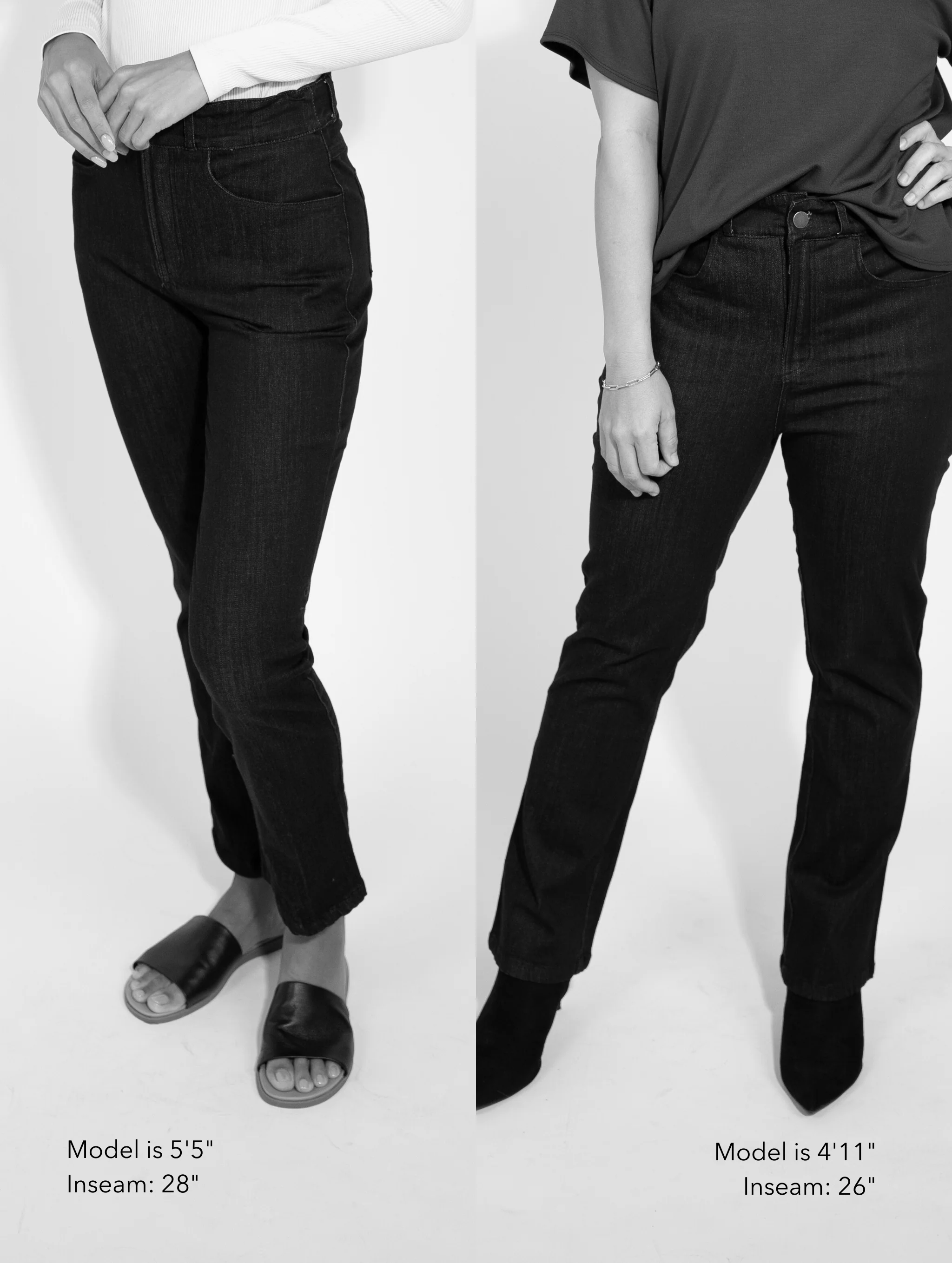 Hotel Slim Straight Jean - Black Denim - Image 7