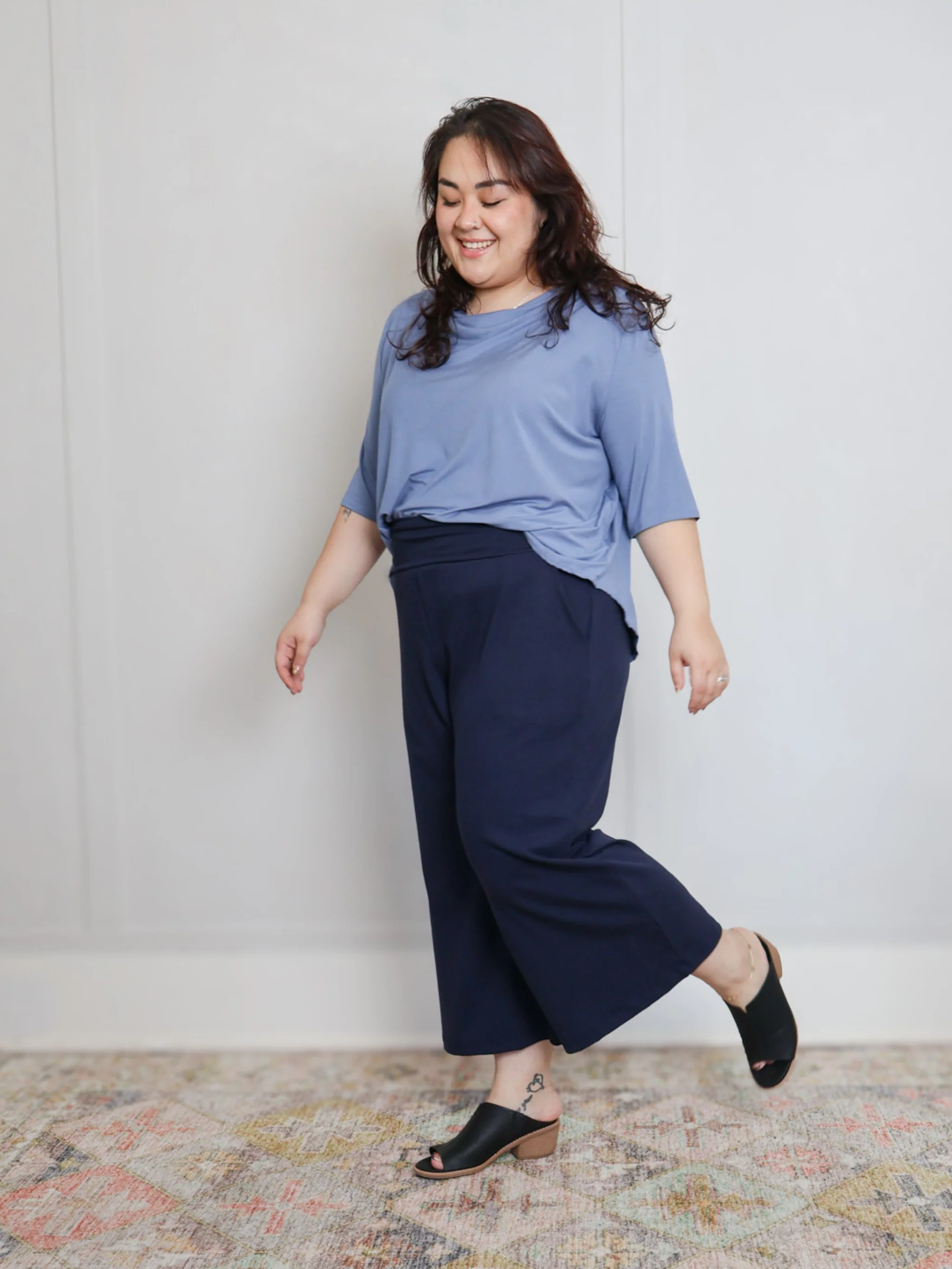 Jana Top - Parisian Blue - Image 4