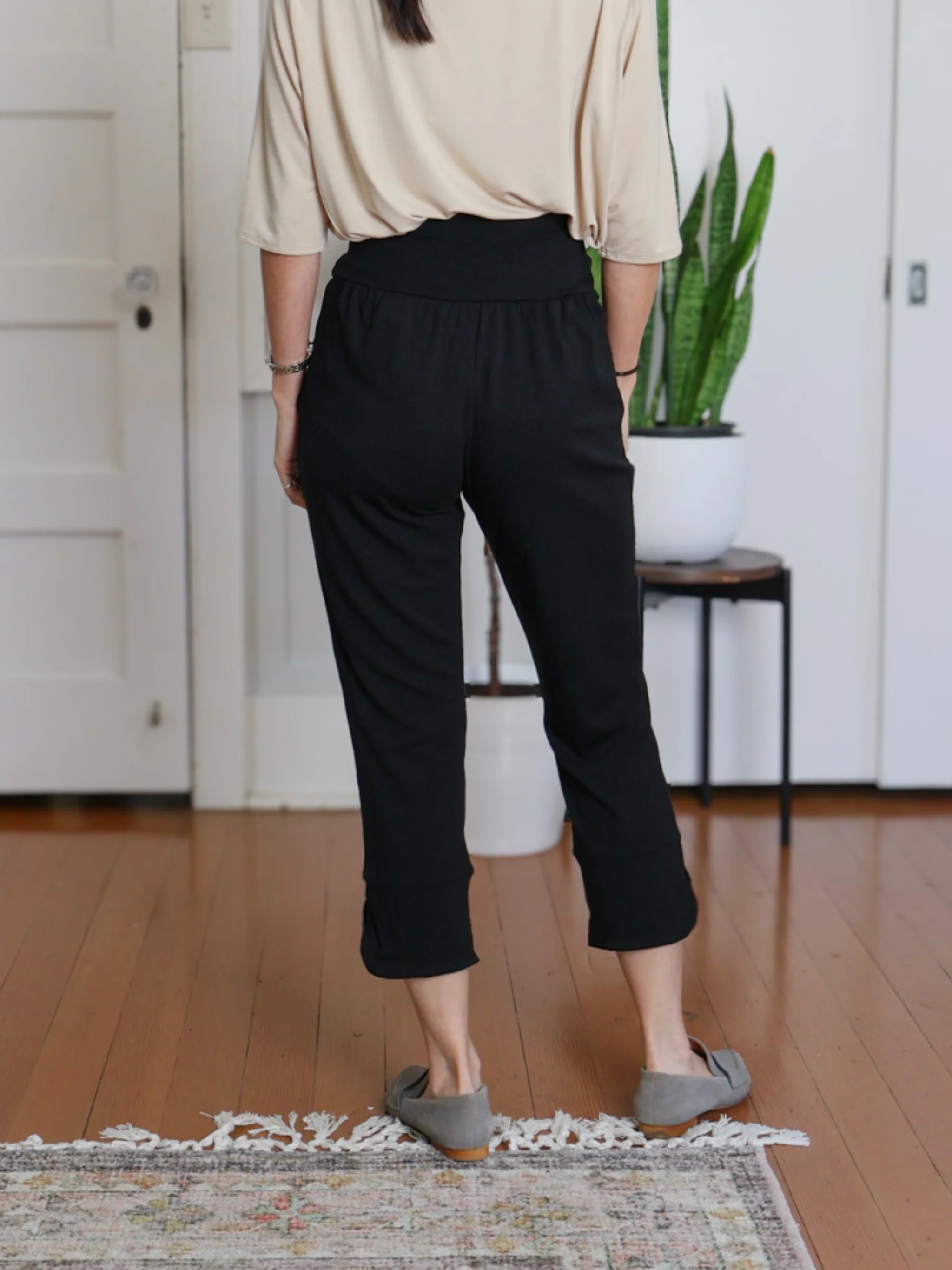 Miki Pant - Black Soft Ponte - Image 4