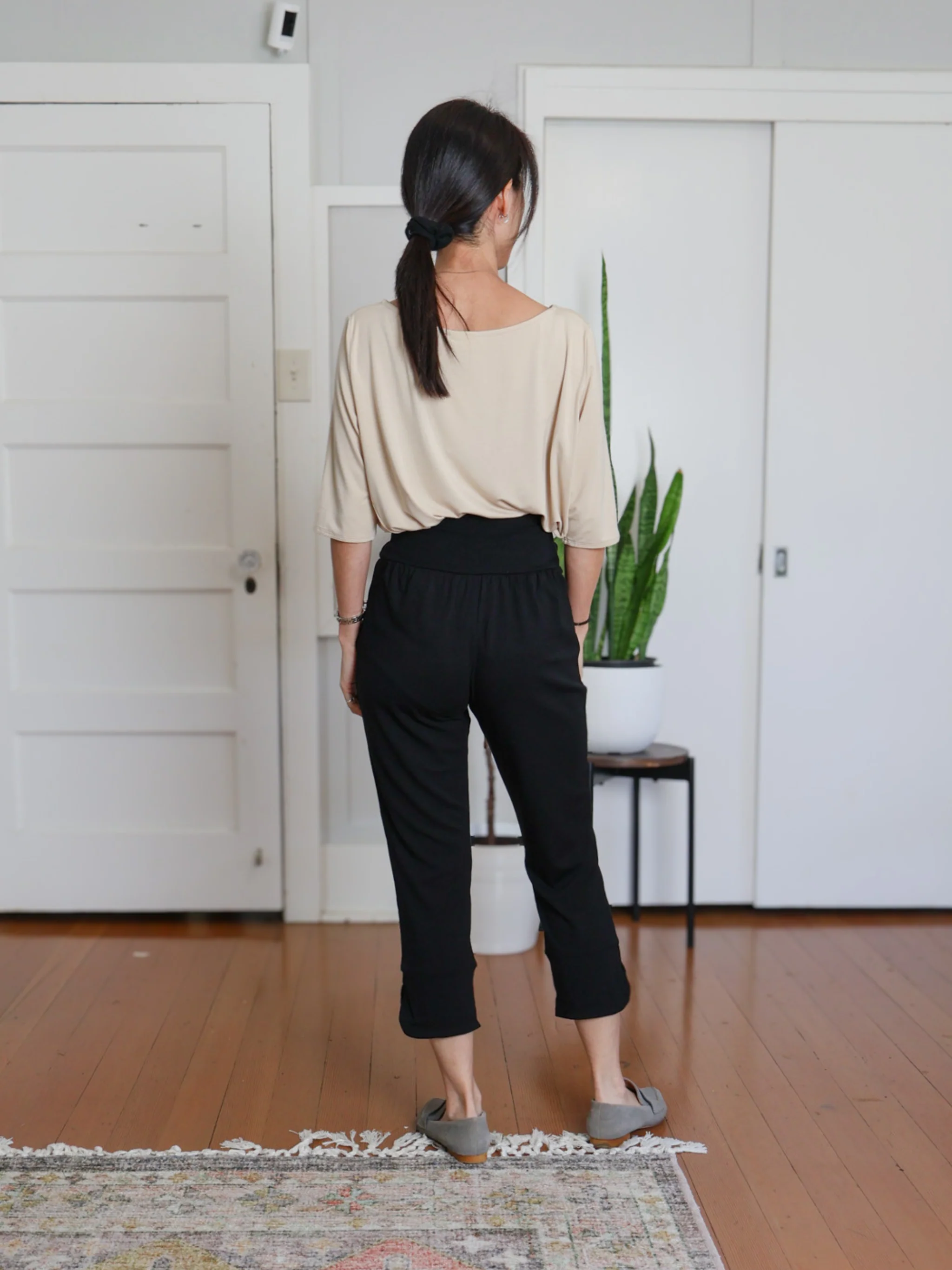 Miki Pant - Black Soft Ponte - Image 5