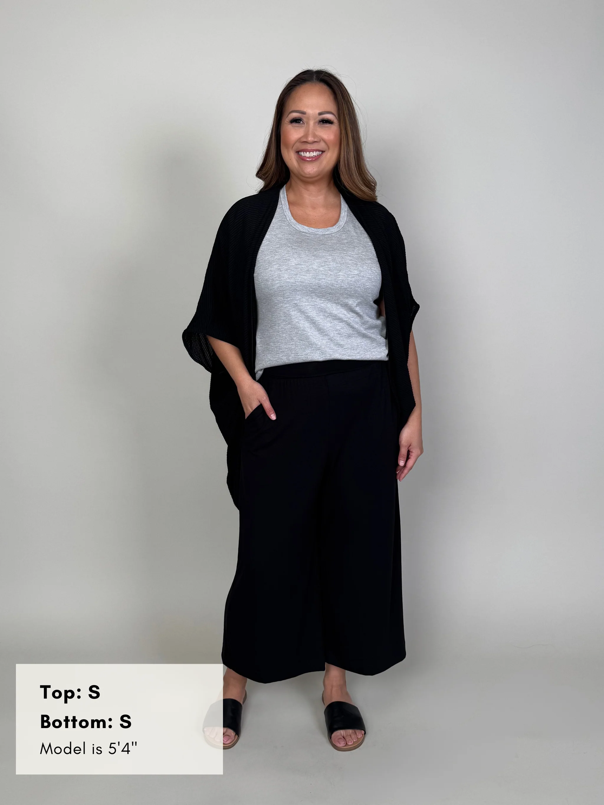 Milo Pant - Black Soft Ponte - Image 5