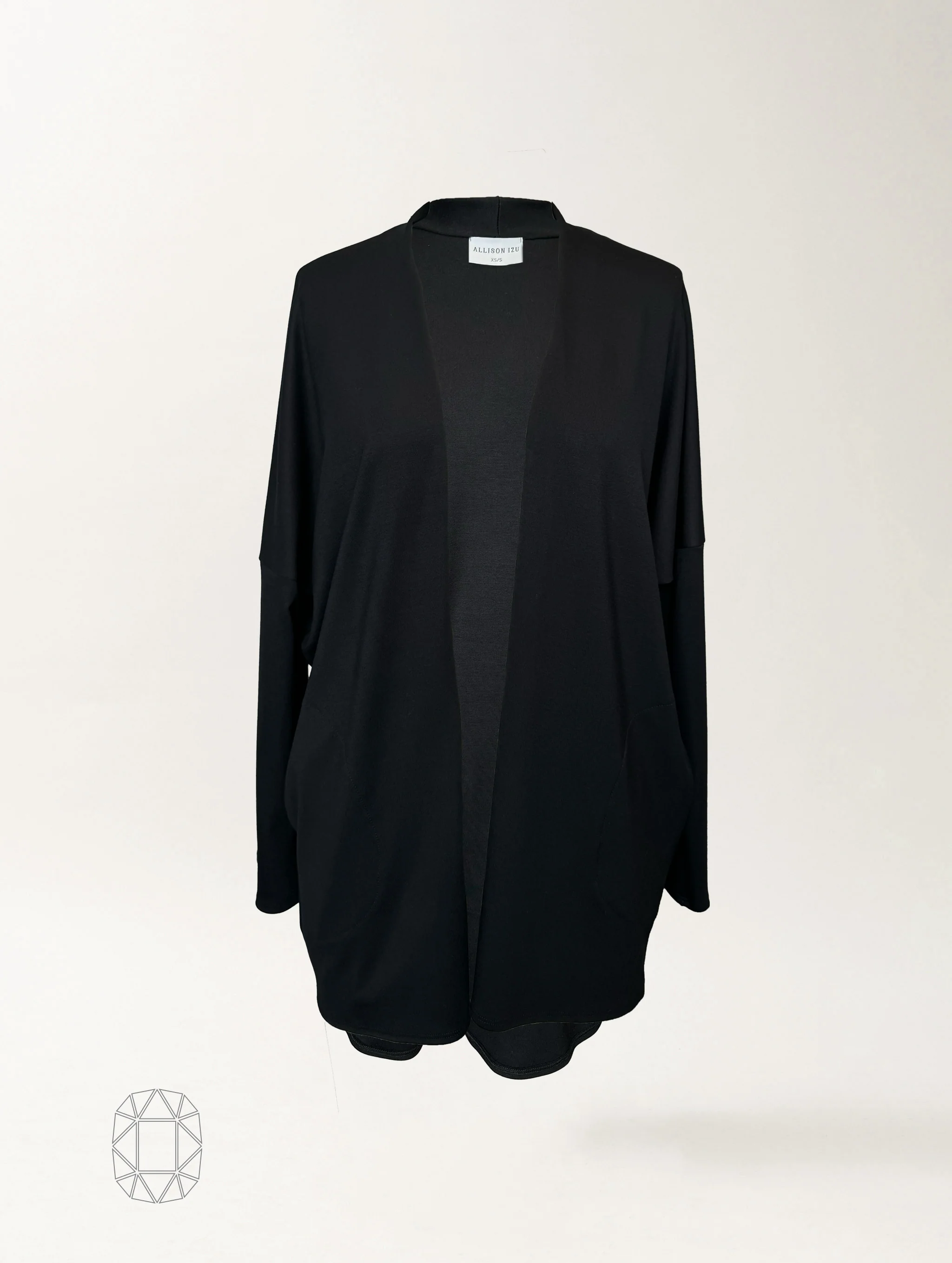 Remy Cover Up - Black Soft Ponte - Image 4