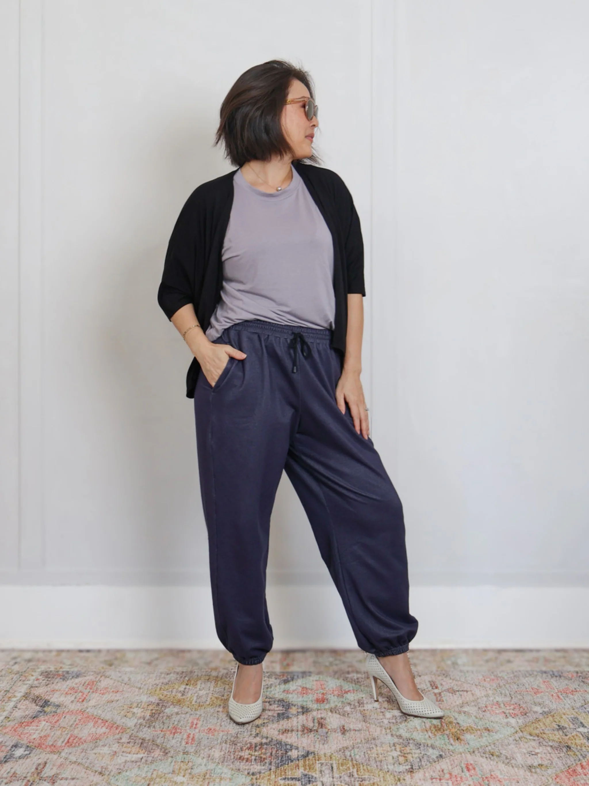 South St. Jogger - Shiny Blue Denim - Image 4